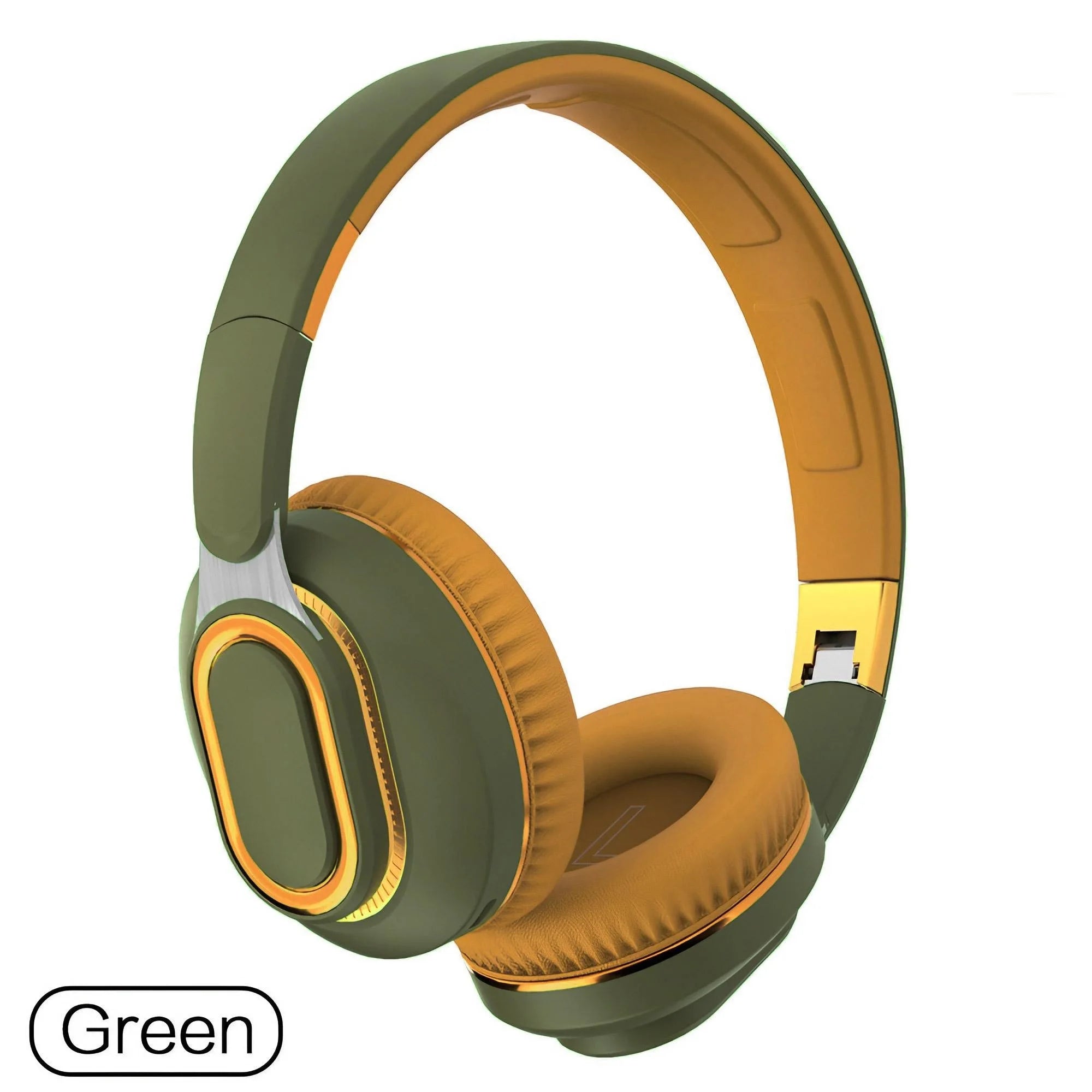 Wireless Bluetooth Gaming Headset with Microphone HiFi Stereo Sound for PC E-Sports Music Portable Headphones