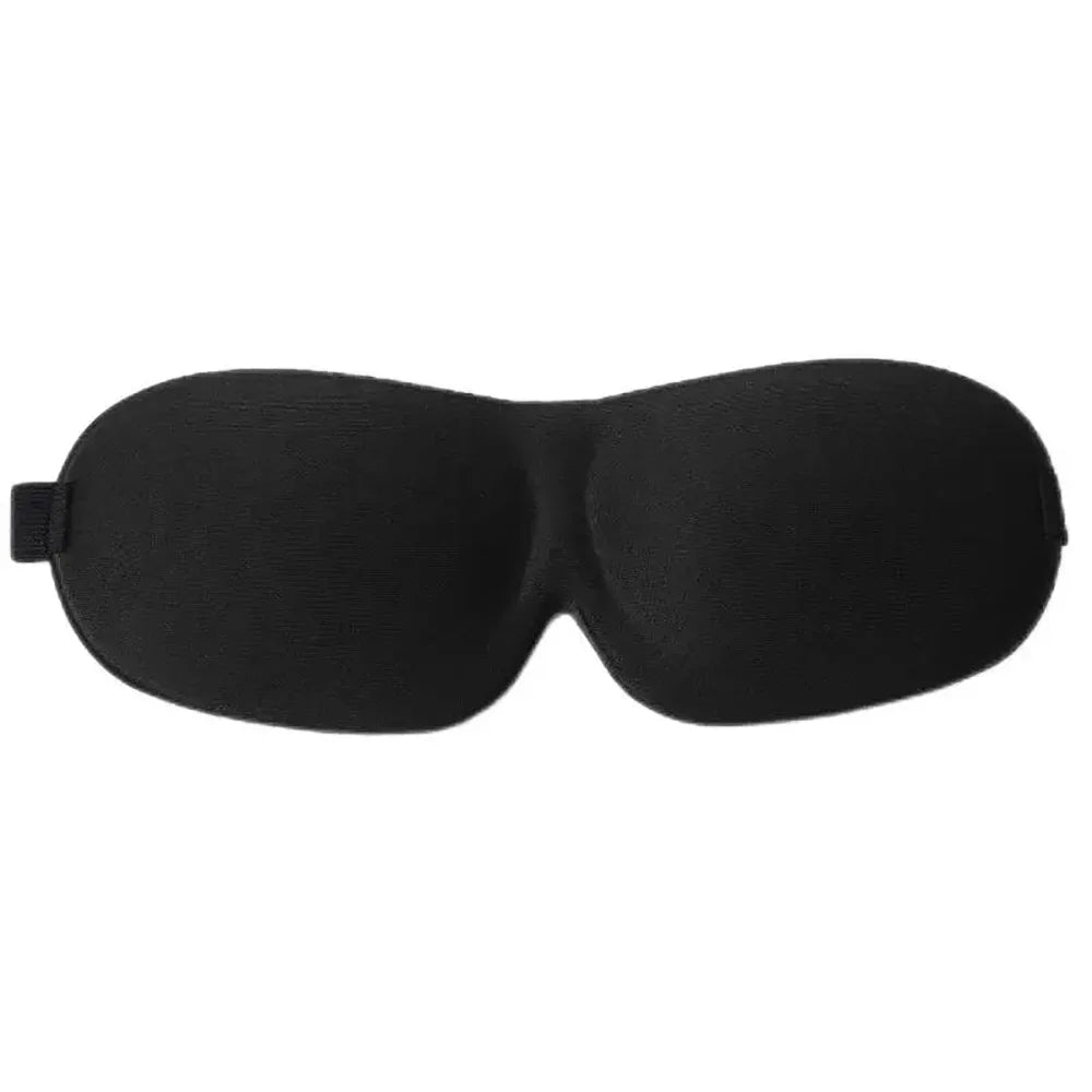 Hot 3D Non-Marking Three-Dimensional Eye Mask Without Nose Simple Solid Color Blackout Sleep Mask Students Lunch Break Eye Masks